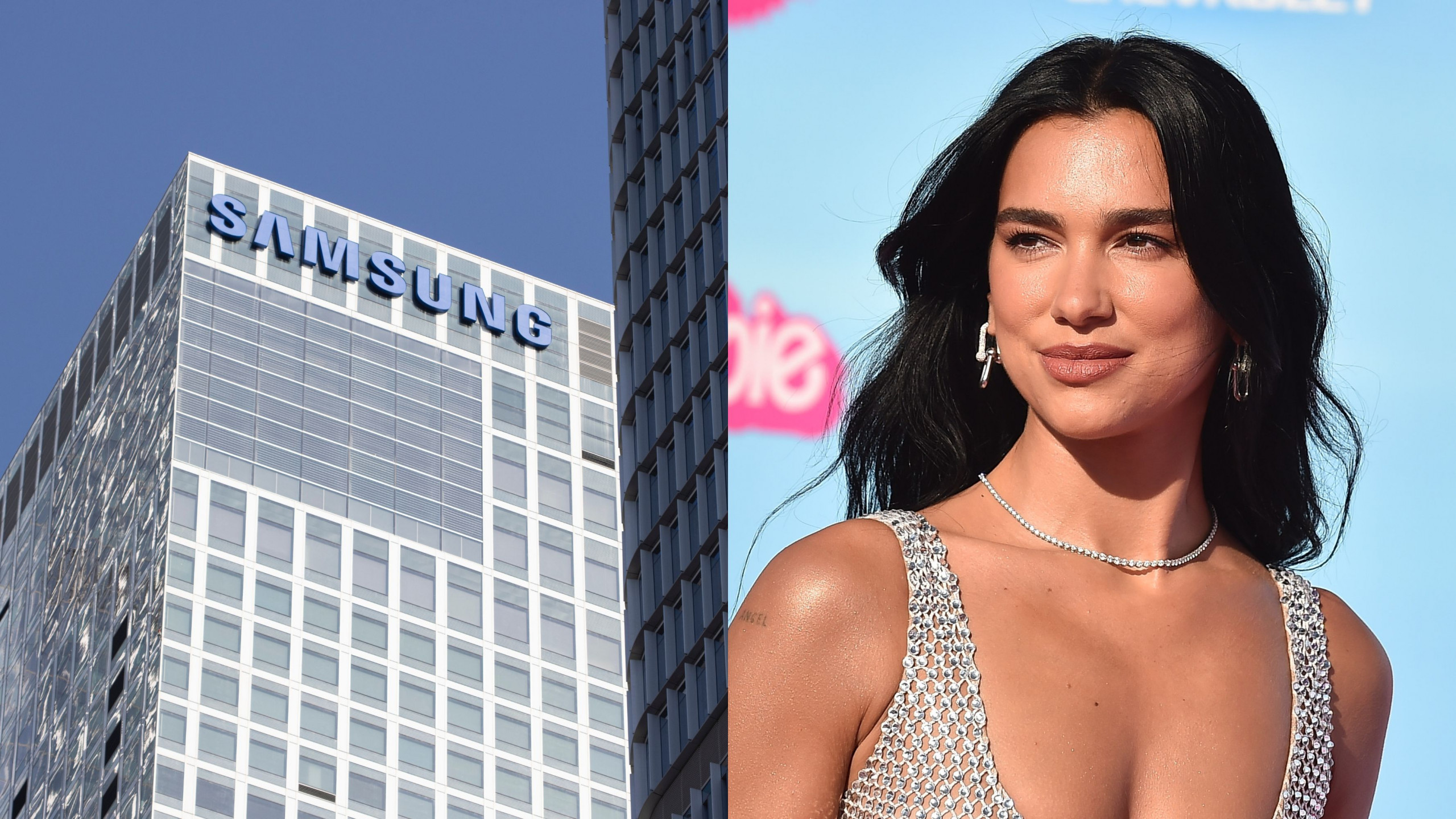 Dua Lipa fa causa a Samsung: Sfruttata la mia immagine sulle scatole per vendere TV